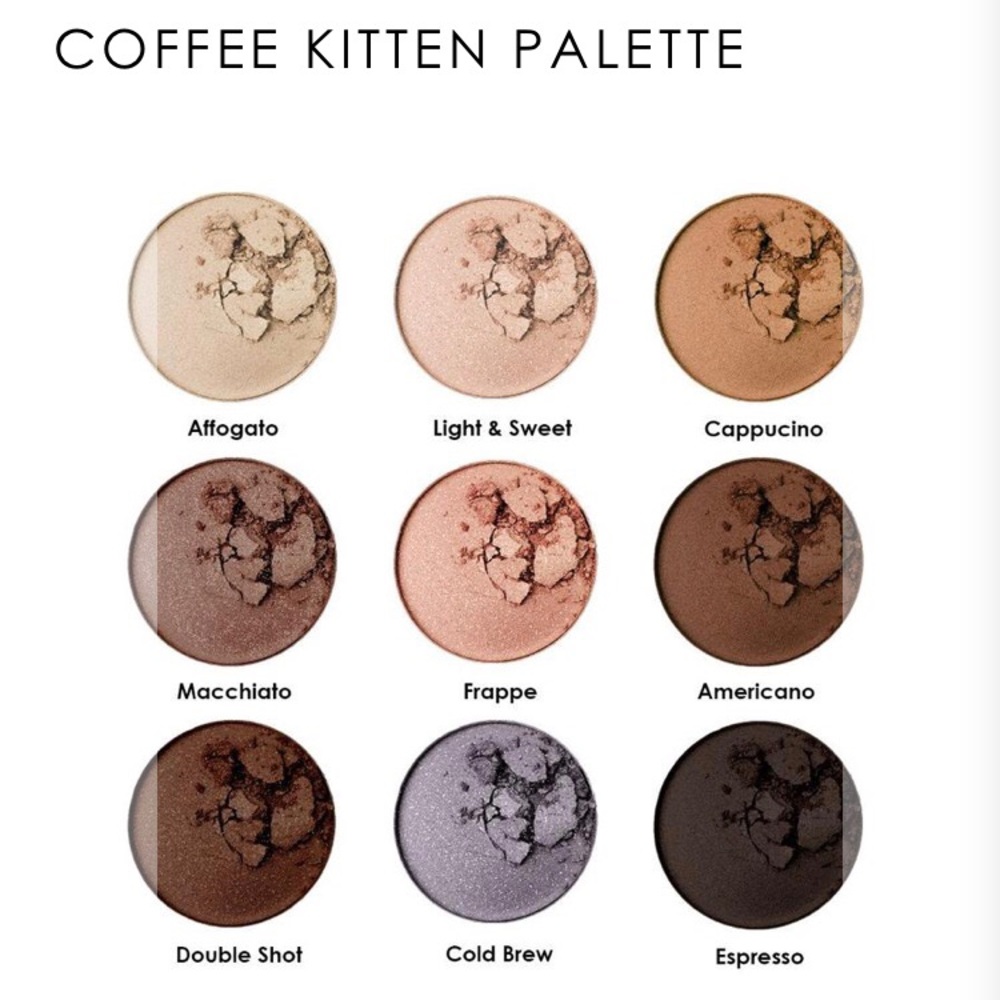 ALL NEW Winky Lux Coffee Kitten Eyeshadow Palette - Picture 3 of 6